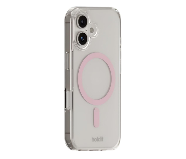Holdit MagSafe Case iPhone 16 Pink/Transparent - 1287307 - zdjęcie 2